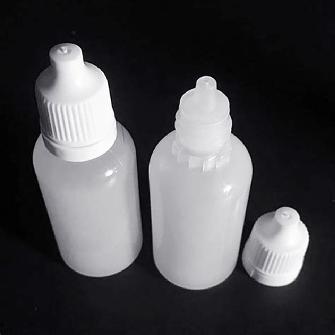 Pc Empty Plastic Squeezable Dropper Bottles Liquid Eye Drops Oil