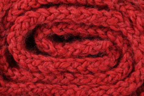 Free stock photo of knitwear, red, yarn