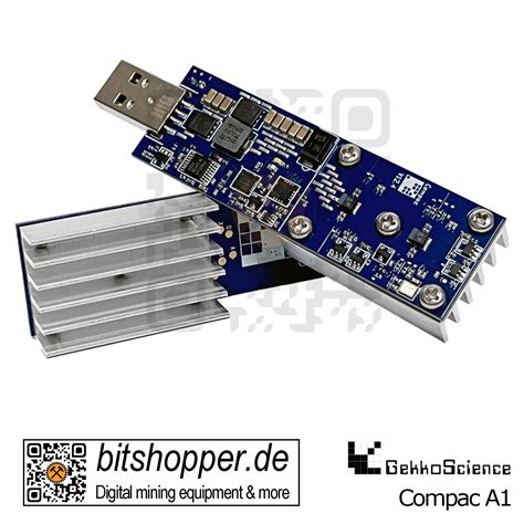 Usb Stick Miner Gekkoscience Compac A1 300 500 Ghs