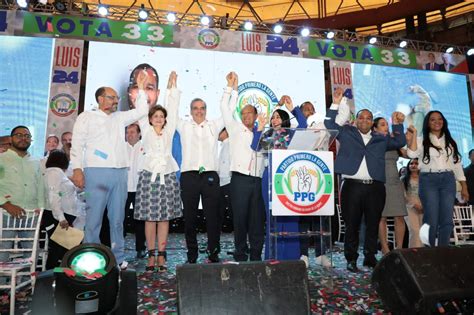 Ppg Proclama A Luis Abinader Como Su Candidato Presidencial Para