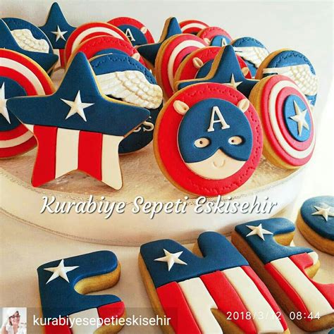 Captain America Shield Cookies Artofit