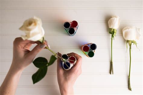 How to Make Rainbow Roses