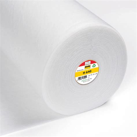 Vlieseline H640 Volume Fleece Batting Medium Loft Iron On Fusible