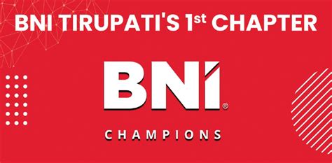 Bni Tirupatis St Chapter Digi Tech Solutions