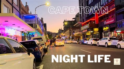 Cape Town Nightlife Tour 4k Unbelievable Explore South Africa Youtube