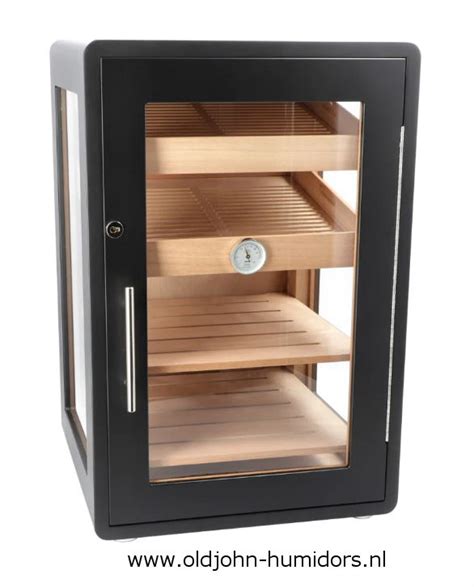 H Humidor Adorin Bari Deluxe Zwart Kabinet