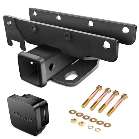 Buy Nilight 2 Inch Rear Bumper Tow Trailer Hitch Receiver Kit