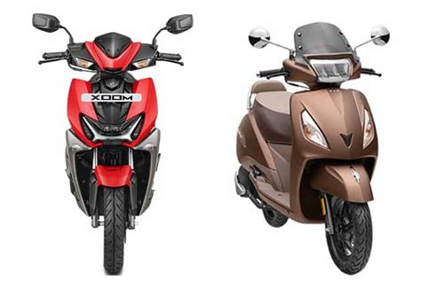 Hero Xoom Vs TVS Jupiter Comparison 110 Cc Scooter Comparison