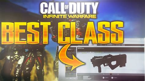 Cod Infinite Warfare Rpr Evo Best Class Setup Youtube