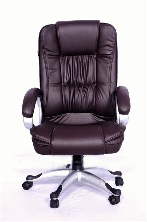 Brown Leatherette Adiko ADXN 540 Executive Revolving Office Chair At Rs