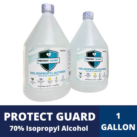 Protect Guard 70 Isopropyl Alcohol With Moisturizer 1 Gallon 3 2