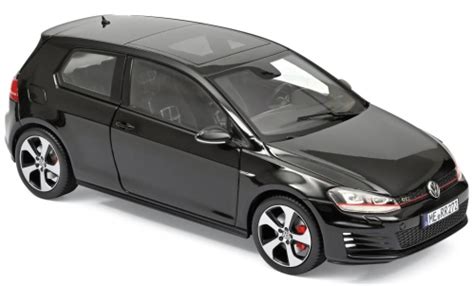 Miniature Volkswagen Golf 1 18 Norev VII GTI Noire 2013 Voiture