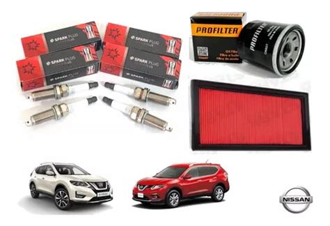 Kit Afinación Nissan X trail 2 5l 2014 A 2020 Sin Aceite Meses sin