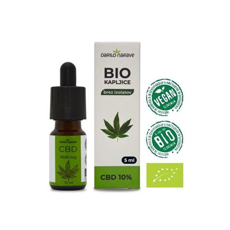 BIO CBD 500 Mg 10 Ml Kapljice