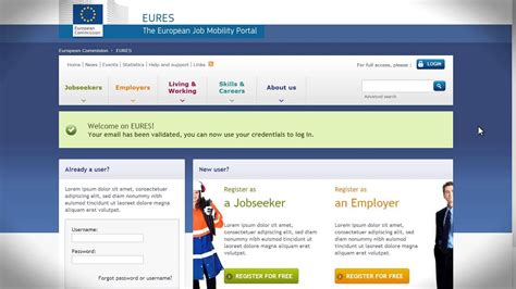 How To Use The EURES Portal For Jobseekers Full HD YouTube