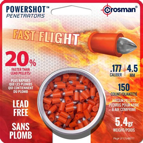 Crosman Fast Flight Penetrator 177 Cal Pellets Outdoor Essentials