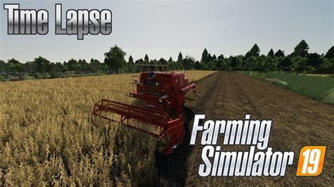 Wola Zabierzowska Timelapse Farming Simulator 19 Żniwa Bizon YouTube