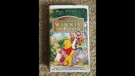 The Many Adventures Of Winnie The Pooh Vhs Vhs Video Tape Sexiezpix