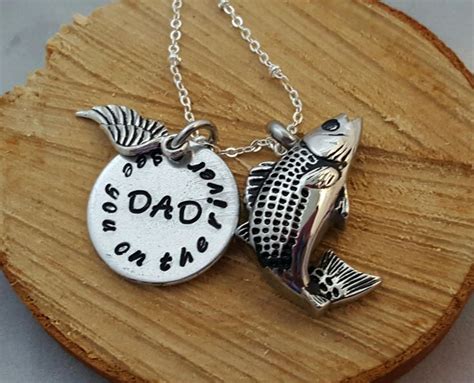 Fishing In Heaven Fish Cremation Urn Necklace Cremation Jewelry