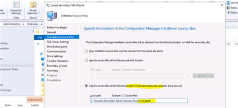 Sccm Secondary Server Installation Guide Step By Step Configmgr How