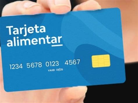 Cómo se tramita la Tarjeta Alimentar y cuáles son los nuevos valores