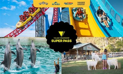 7 Day Theme Park Pass Village Roadshow Buy Now Experience Oz