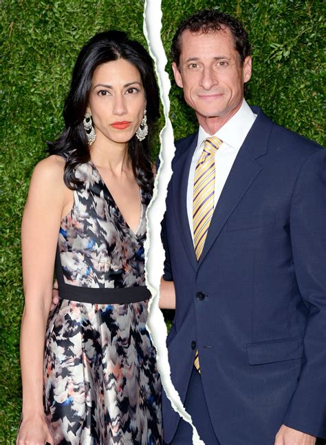 Huma Abedin Files For Divorce From Anthony Weiner Us Weekly