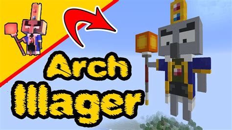 Minecraft Arch Illager Minecraft Dungeons Mob Build Statue PS4