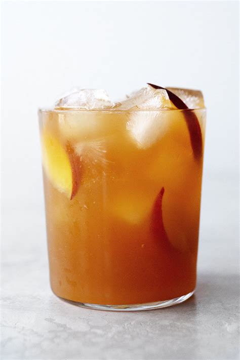 Peach Iced Tea from Scratch