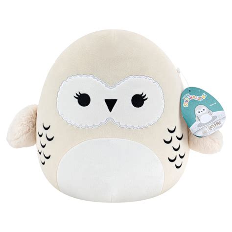 Squishmallow 8 Inch Hedwig Harry Potter Plush Toy - Owl & Goose Gifts