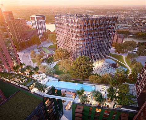 Luxury hotel to overlook London’s Battersea Power Station