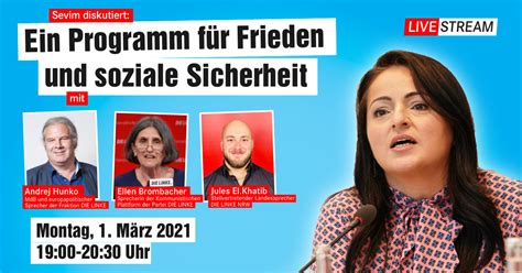 Ein Programm für Frieden und soziale Sicherheit Sevim Dagdelen