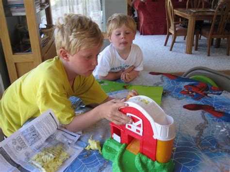 Moon Dough Barnyard Play Set Toy Review Redhead Mom