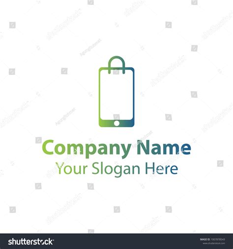 Electronic Shop Logo Design Stock Vector (Royalty Free) 1007878543