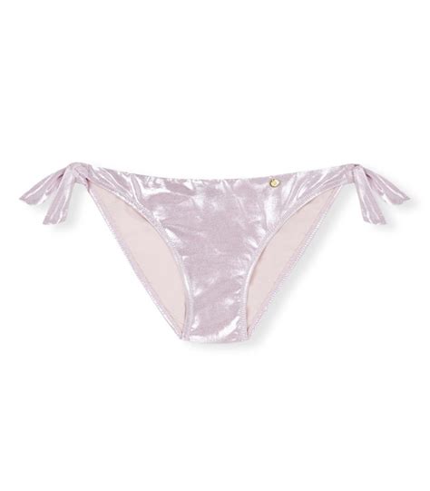 Braga De Bikini Cl Sica En Rosa Metalizado