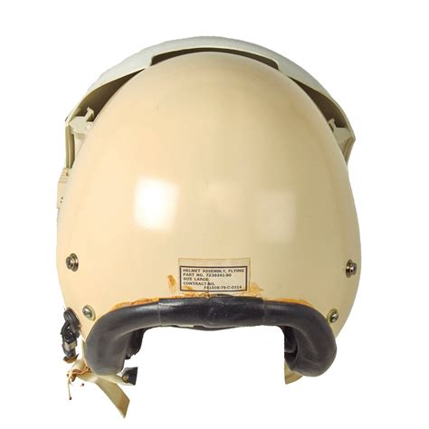 Original Us Cold War Era Named Hgu 26p Flight Helmet With Dual Viso