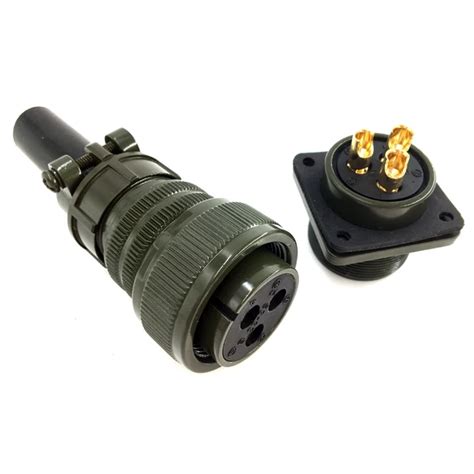 Military Standard Connector 5015 Male Female Cable Plug Panel Socket