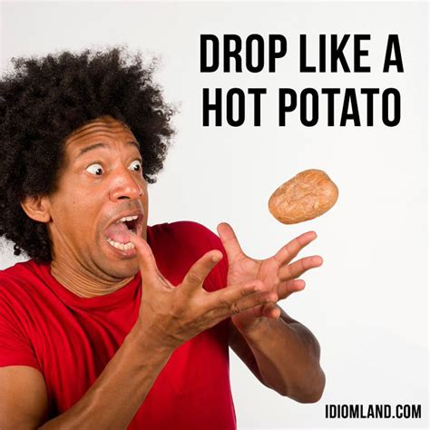 Drop Like a Hot Potato Ý nghĩa và Cách Sử Dụng