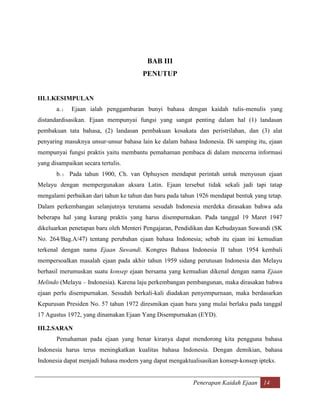 Kaidah Penerapan Ejaan Pdf