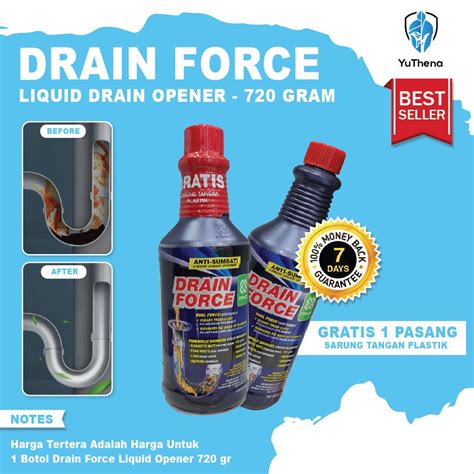 Jual Yuthena Anti Sumbat Drain Force Gram Obat Wc Mampet