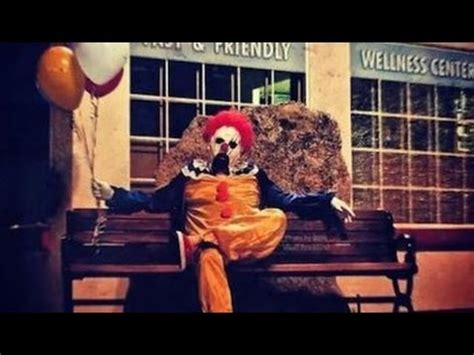 Creepiest Clown Ever Caught On Camera Rainworth Youtube