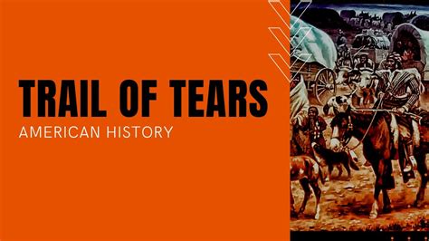 Trail of Tears: Andrew Jackson's Indian Removal Act of 1830 - YouTube