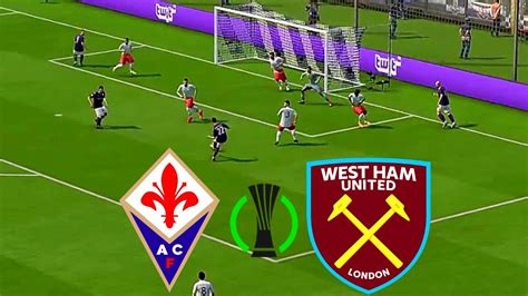 FIORENTINA Vs WEST HAM FINAL LIGA CONFERENCIA GAMEPLAY FIFA 23 PS4