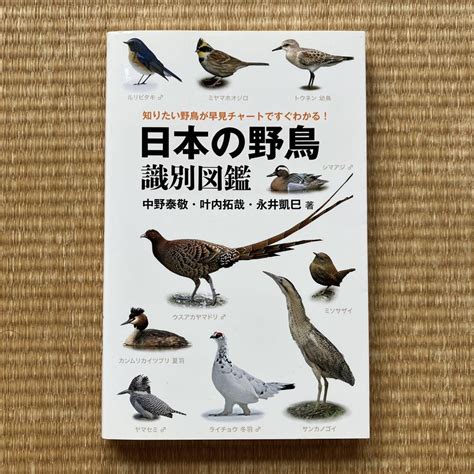 日本の野鳥識別図鑑 知りたい野鳥が早見チャートですぐわかる メルカリ