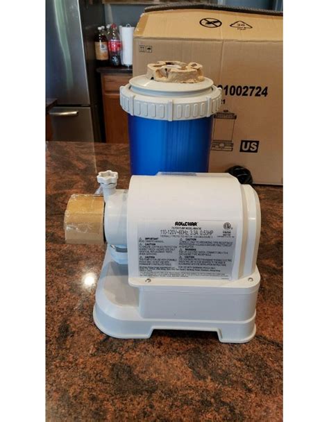 Flowclear 90474e 2500 Gph Swimming Pool Filter Pump 22