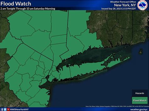 Nj Weather 14 Counties Under Flood Watch With Up To 6 Inches Of