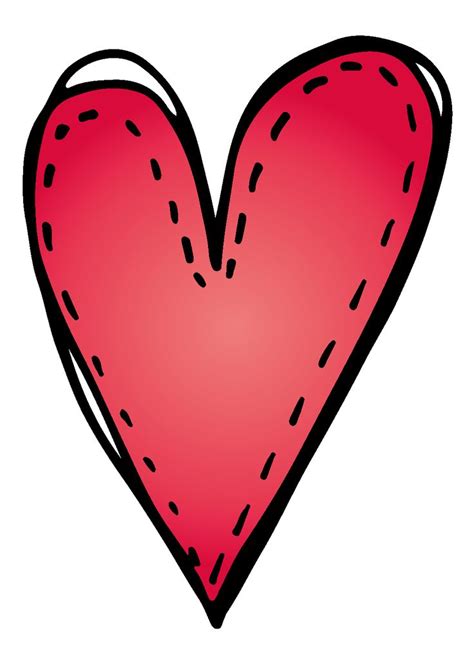 Free primitive heart clip art