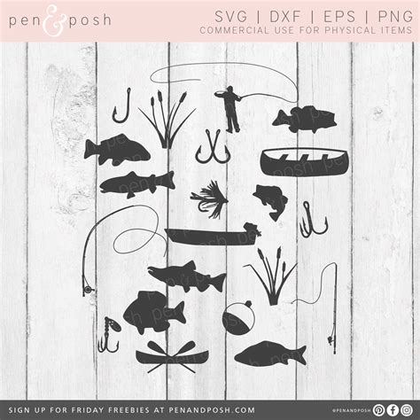 Angeln SVG Angeln DXF Angeln Clipart Fisch SVG Fisch Etsy Österreich