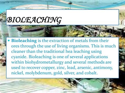 Environmental biotechnology | PPT