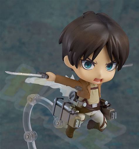 Anime Attack On Titan Eren Yeager Pvc Action Figure Toy New In Box 10cm